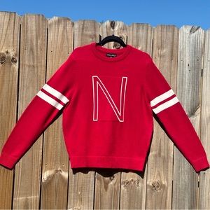 NEGRIS LEBRUM Woman’s (M) Luxurious Cozy Tight Knit Ribbed THE ARCHIE SWEATER